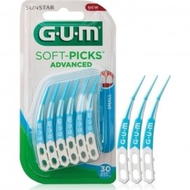 Gum - 649 Soft Picks Advanced Small Μεσοδόντια Βουρτσάκια, 30 Τεμάχια