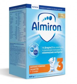 Nutricia Almiron 3 Milk Γάλα Για Παιδιά 1-2 Ετών 600gr