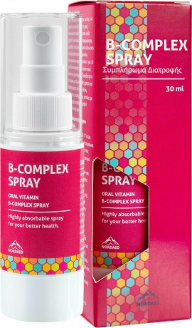 Nordaid B complex+B12 Υπογλώσσιο Spray 30ml