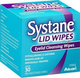 Systane lid wipes - Μαντηλάκια καθαρισμου των βλεφάρων 30τμχ