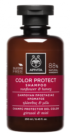 Apivita  Σαμπουάν Προστασίας Χρώματος με Ηλίανθος & Μέλι, 250ml
