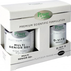 Power Health Promo Platinum Range Multi Senior 50+ 30 tabs & Δώρο D-Vit3 20tabs