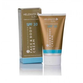Helenvita - Sun Cream SPF 30 Face And Body Αδιάβροχη Αντηλιακή Προσώπου - Σώματος, 150ml