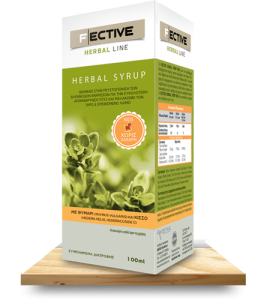 Ambitas Fective Φυτικό σιρόπι για παιδιά χωρίς ζάχαρη, 100ml