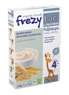 Frezyderm Frezylac Βιολογική Βρεφική Κρέμα Ρυζάλευρο με Γάλα 175gr