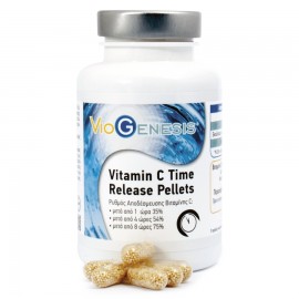 VioGenesis Vitamin C Time Release Original Triple Phase Συμπλήρωμα Διατροφής Για Το Ανοσοποιητικό 120 Κάψουλες