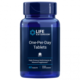 Life Extension One-Per-Day Multivitamin, Ισχυρή Πολυβιταμίνη 60Tabs