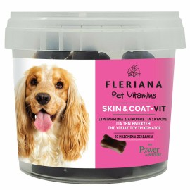 Power Health Fleriana Pet Vitamins Skin & Coat-Vit Πολυβιταμίνες Σκύλου, 20chew.jellos
