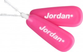 Jordan clinic brush between Μεσοδόντια Βουρτσάκια 0.4mm σε χρώμα Ροζ 10τμχ