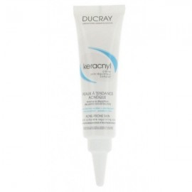 Ducray Keracnyl Control Cream Ενυδατική Σμηγματορυθμιστική Κρέμα Προσώπου Για Την Ακνεϊκή Επιδερμίδα 30ml