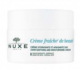 Nuxe Creme Fraiche de Beaute 24ωρη Ενυδατική Κρέμα Προσώπου για Ευαίσθητες Επιδερμίδες 50ml