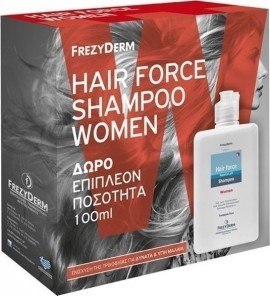 Frezyderm Promo Hair Force Shampoo Women 200ml & Δώρο Επιπλέον 100ml