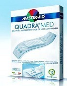 Master Aid Αυτοκόλλητα Επιθέματα Quadra Med 86x39mm 10τμχ