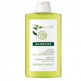 Klorane Shampoo Citrus Pulp Σαμπουάν συχνής χρήσης με πολτό Κίτρου & βιταμίνες, για όλους τους τύπους μαλλιών, 200ml