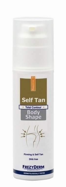 Frezyderm Self Tan Body Shape Αυτομαυριστικό Γαλάκτωμα Με Συσφικτική Δράση 150ml