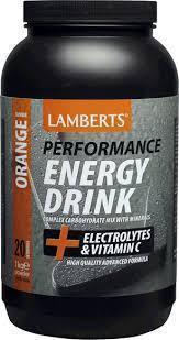Lamberts Performance Orange Energy Drink 1kg