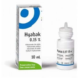 Thea Laboratoires Hyabak 0.15% Υαλουρονικό νάτριο 10ml