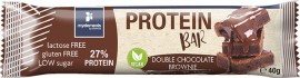 My Elements Protein Bar Vegan Double Chocolate Brownie Μπάρα Πρωτεΐνης Χωρίς Λακτόζη Και Γλουτένη 40gr