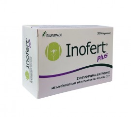 Inofert Plus - Συμπλήρωμα Διατροφής που Συμβάλλει στην Αύξηση της Γονιμότητας, 30 Κάψουλες