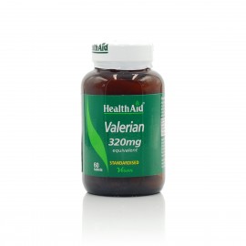 Health Aid - Valerian 320mg Βαλεριάνα για Περιπτώσεις Άγχους + Αϋπνίας 60tabs