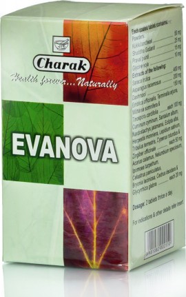 Charak Evanova Συμπλήρωμα Διατροφής για την Αντιμετώπιση των Συμπτωμάτων Εμμηνόπαυσης 100 tabs