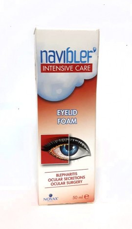 Novax Pharma - Naviblef Intensive Care Eyelid Foam, 50ml