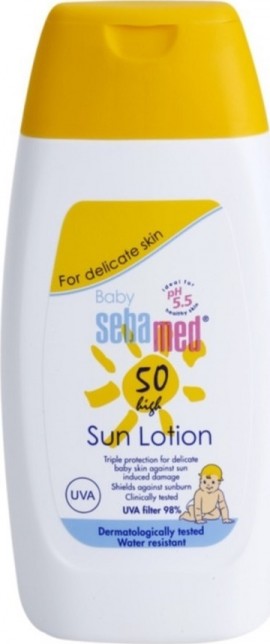 Sebamed Baby Sun Lotion SPF 50 - Παιδική Αντιηλιακή Λοσιόν 200 ml