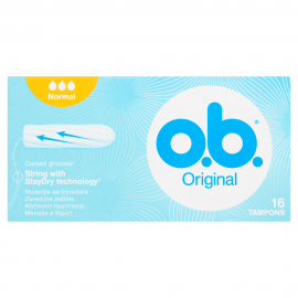 O.B.® Original Normal Ταμπόν Για Ελαφριά - Μέτρια Ροή 16 Τεμάχια
