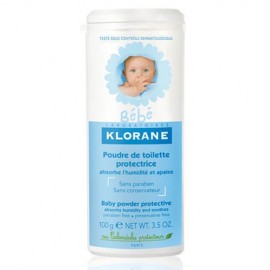Klorane Bebe Poudre De Toilette Protectrice 100gr Πούδρα για Μωρά