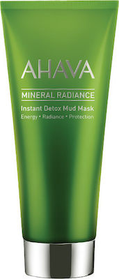 Ahava Mineral Radiant Detox Mud Mask Μάσκα Αποτοξίνωσης 100ml