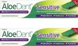 Optima Naturals AloeDent Sensitive για Ευαίσθητα Δόντια και Ούλα 50% στο Δεύτερο Προϊόν
