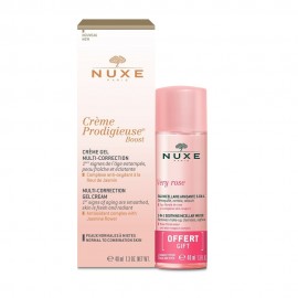 Nuxe Promo Creme Prodigieuse Boost Multi-Correction Gel Cream 40ml + Δώρο Nuxe Very Rose 3-in-1 Soothing Micellar Water 40ml
