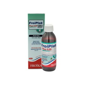 Froika Froiplak Plus 0,20% PVP Mouthwash Αντισηπτικό Στοματικό Διάλυμα 250ml