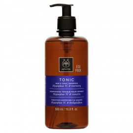 Apivita Men’s Tonic Shampoo Κατά της Ανδρικής Τριχόπτωσης με Hippophae TC  Δενδρολίβανο 500ml