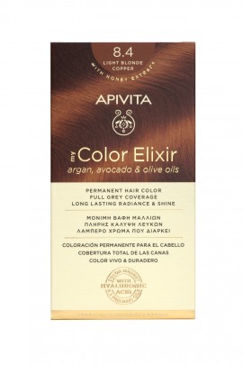 Apivita My Color Elixir No8.4 Ξανθό Ανοιχτό Χάλκινο 125ml