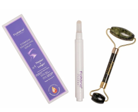 FOLTENE Σετ Eyebrow Enhancing Serum, Ορός Ενίσχυσης Φρυδιών - 4ml & Δώρο Roller Προσώπου & Ματιών