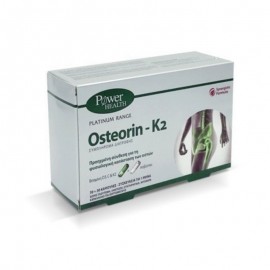 Power Health PROMO Platinum Range Osteorin K2 Συμπλήρωμα Διατροφής Ασβεστίου - Βιταμινών 30+30 Κάψουλες