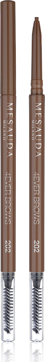 Mesauda Milano 4Ever Brows Waterproof Eyebrow Pencil 202 Cinnamon, 0,09gr