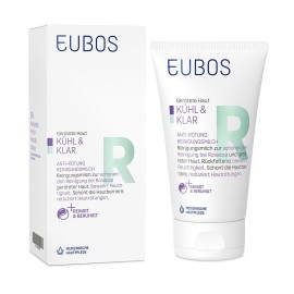 Eubos Cool & Calm Redness Relieving Cream Cleanser, Καταπραϋντικό Γαλάκτωμα Για Την Ερυθρότητα 150ml
