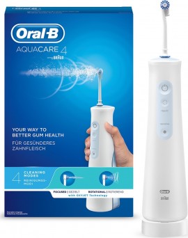 Oral B AquaCare 4 Oxyjet Technology Ηλεκτρική Οδοντόβουρτσα  Εκτοξευτής Νερού 1 Τεμάχιο