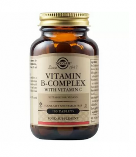 Solgar Vitamin B6 100mg Συμπλήρωμα Διατροφής Βιταμίνης B6 100 Φυτικές Κάψουλες