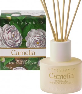 Lerbolario Camelia Fragrance For Scented Wood Sticks 125ml