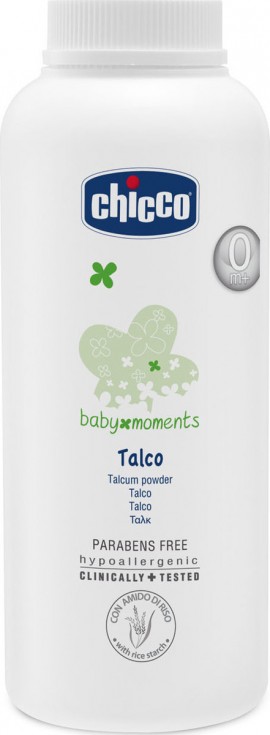Chicco Baby Moments Πούδρα Ταλκ 150gr [0273-30]