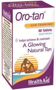 Health Aid Oro-tan Συμπλήρωμα Διατροφής για Λαμπερό & Φυσικό Μαύρισμα 60 Ταμπλέτες