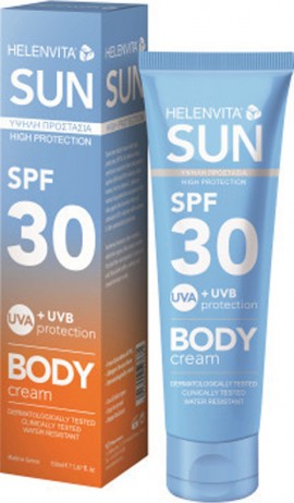 Helenvita - Sun high protection body cream SPF30 Αντηλιακή κρέμα σώματος με υψηλό δείκτη προστασίας - 150ml