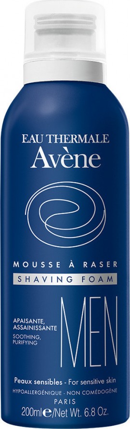 Avene Mousse A Raser, Ενυδατικός - Καταπραϋντικός Αφρός Ξυρίσματος, 200ml