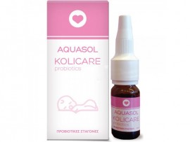 Aquasol Kolicare Probiotics Προβιοτικές Σταγόνες κατά των Βρεφικών Κολικών, 4,5ml