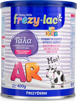 Frezylac AR Αντιαναγωγικό Γάλα Ειδικού Σκοπού από την Γέννηση έως τον 12ο Μήνα, 400gr