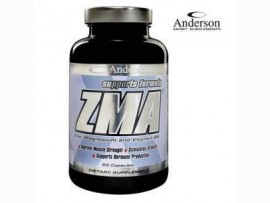 Anderson Zma Zinc Magmesium Vitamin B6 60 Capsules