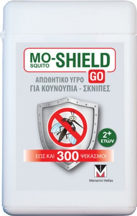 Menarini Mo Shield Go Αντικουνουπικό Υγρό Για Κουνούπια - Σκνίπες 17ml